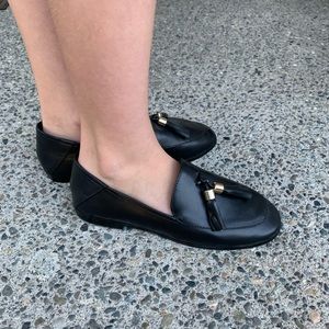 Zara black shoes girl size 2,5
